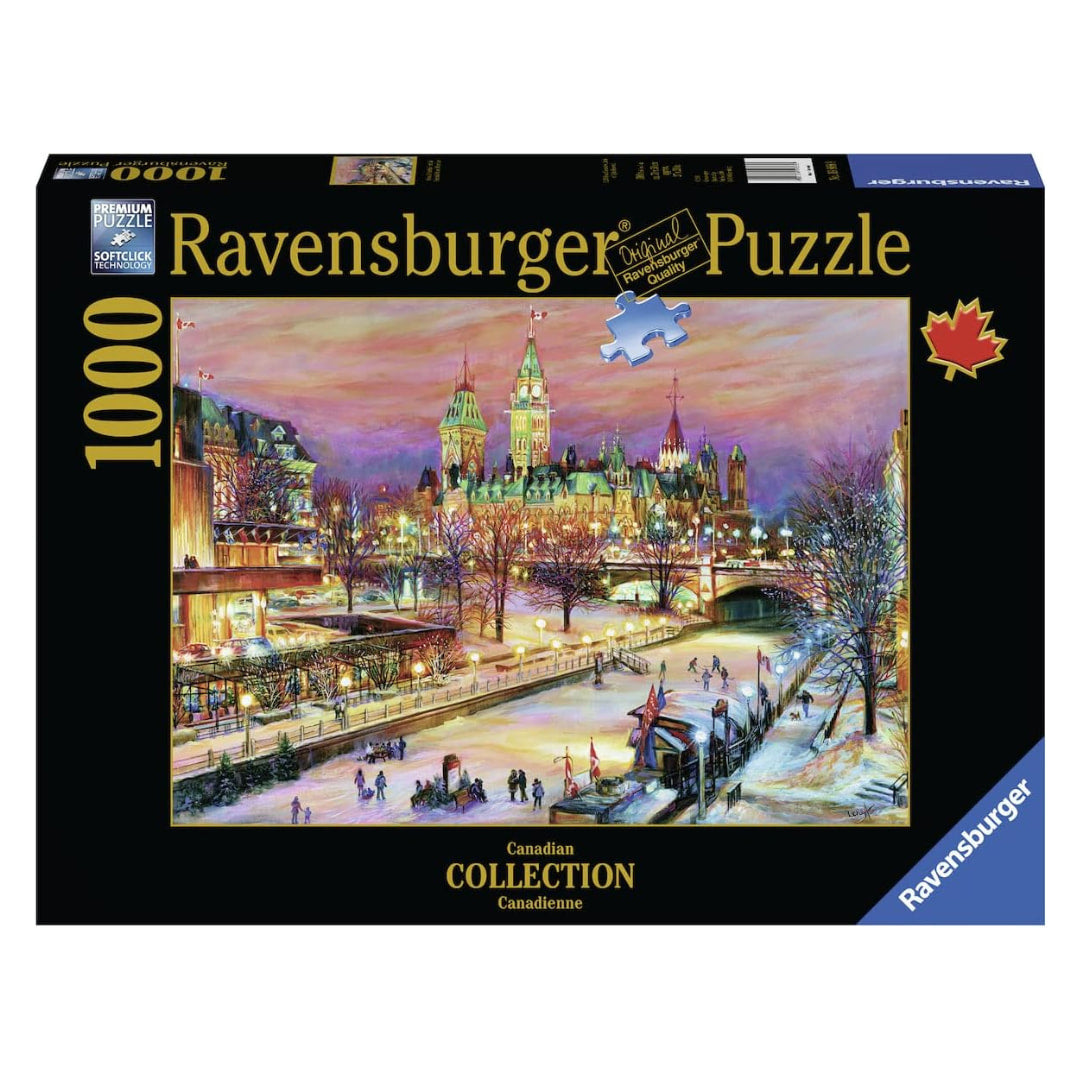 Ravensburger - Ottawa Winterlude Festival 1000 Piece Puzzle - The Puzzle Nerds 