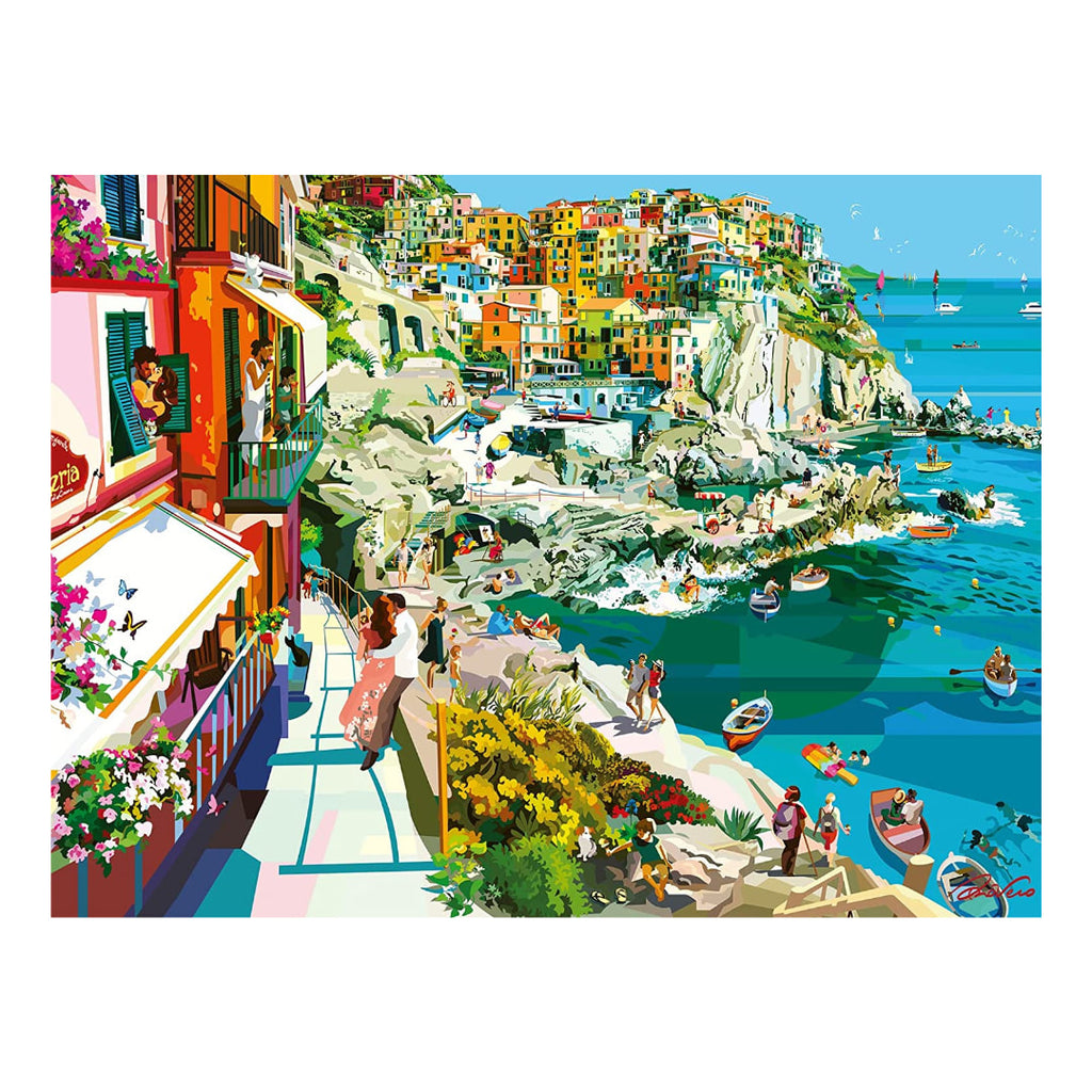 Puzzle 1500 pièces - Le bar du bord de plage - Ravensburger - Puzzle 1500 pièces Puzzle 1500 pièces - Le bar du bord de plage - Ravensburger - Puzzle 1500 pièces