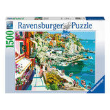 Ravensburger - Romance In Cinque Terre 1500 Piece Puzzle - The Puzzle Nerds