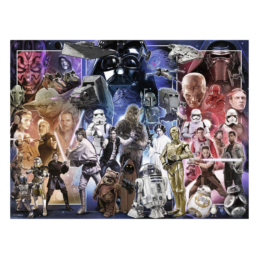 Ravensburger Star Wars Challenge Puzzle 1000 Pieces Multicolor