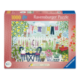 Ravensburger puzzle box with a garden scene design