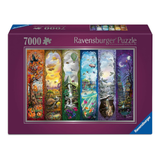 Ravensburger puzzle box with colorful illustrations on a white background