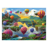 Ravensburger Puzzles - Air Balloon Valley 500 Piece Jigsaw Puzzle - The Puzzle Nerds