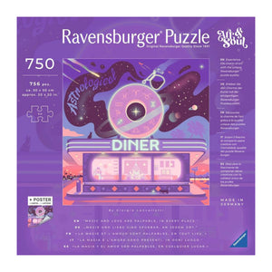 Ravensburger Puzzles - Astrological Diner 750 Piece Puzzle - The Puzzle Nerds  