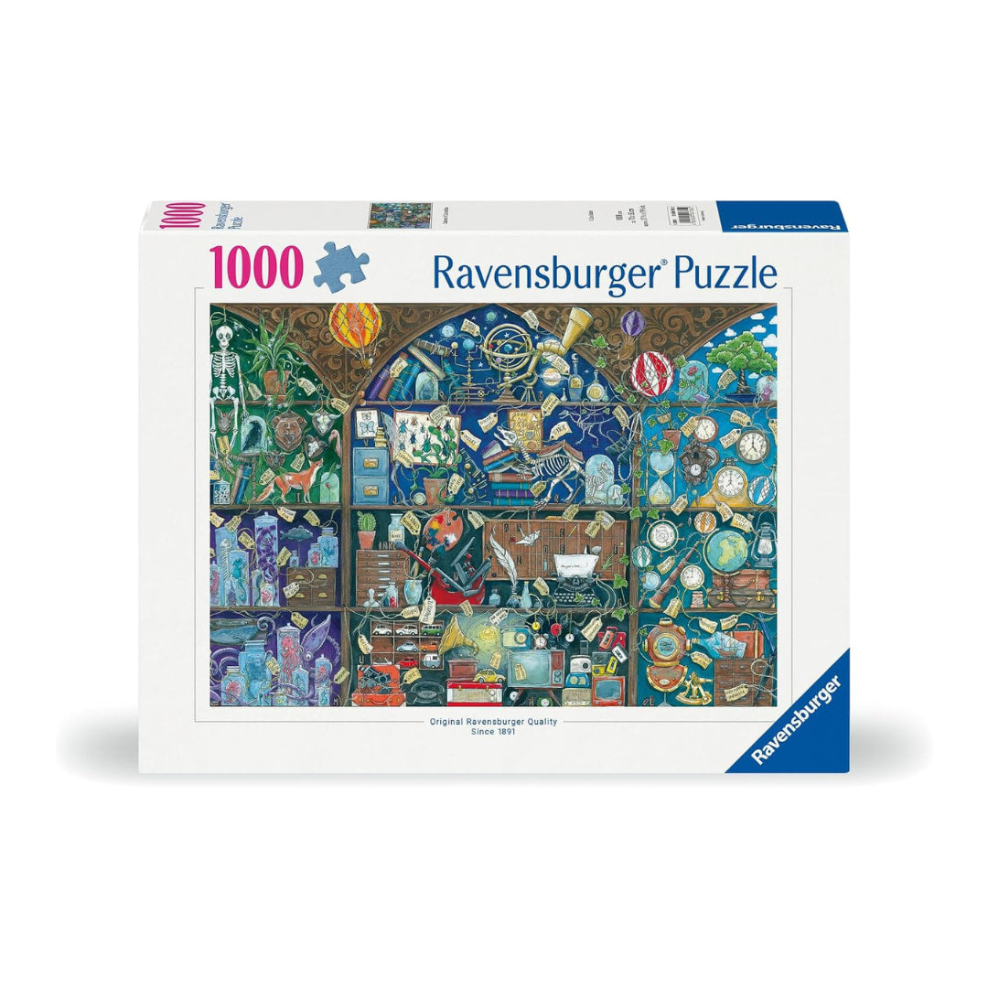 Ravensburger Puzzles - Cabinet Of Curiosities 1000 Piece Puzzle - The Puzzle Nerds  