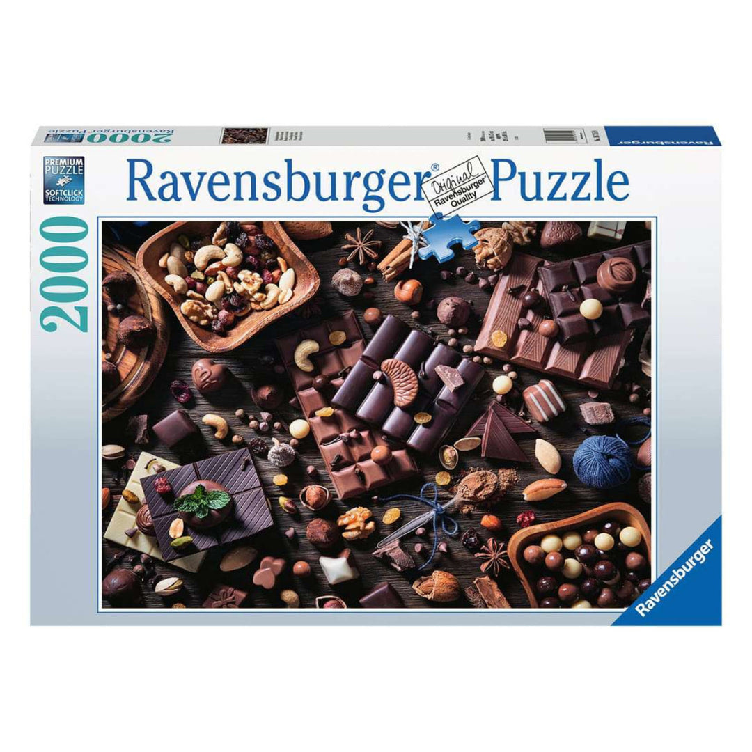 Ravensburger Puzzles - Chocolate Paradise 2000 Piece Puzzle - The Puzzle Nerds  
