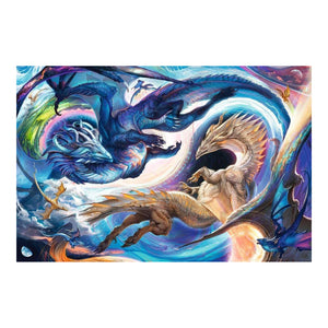 Ravensburger Puzzles - Dragon Day and Night 5000 Piece Jigsaw Puzzle - The Puzzle Nerds 