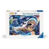 Ravensburger Puzzles - Dragon Day and Night 5000 Piece Jigsaw Puzzle - The Puzzle Nerds 