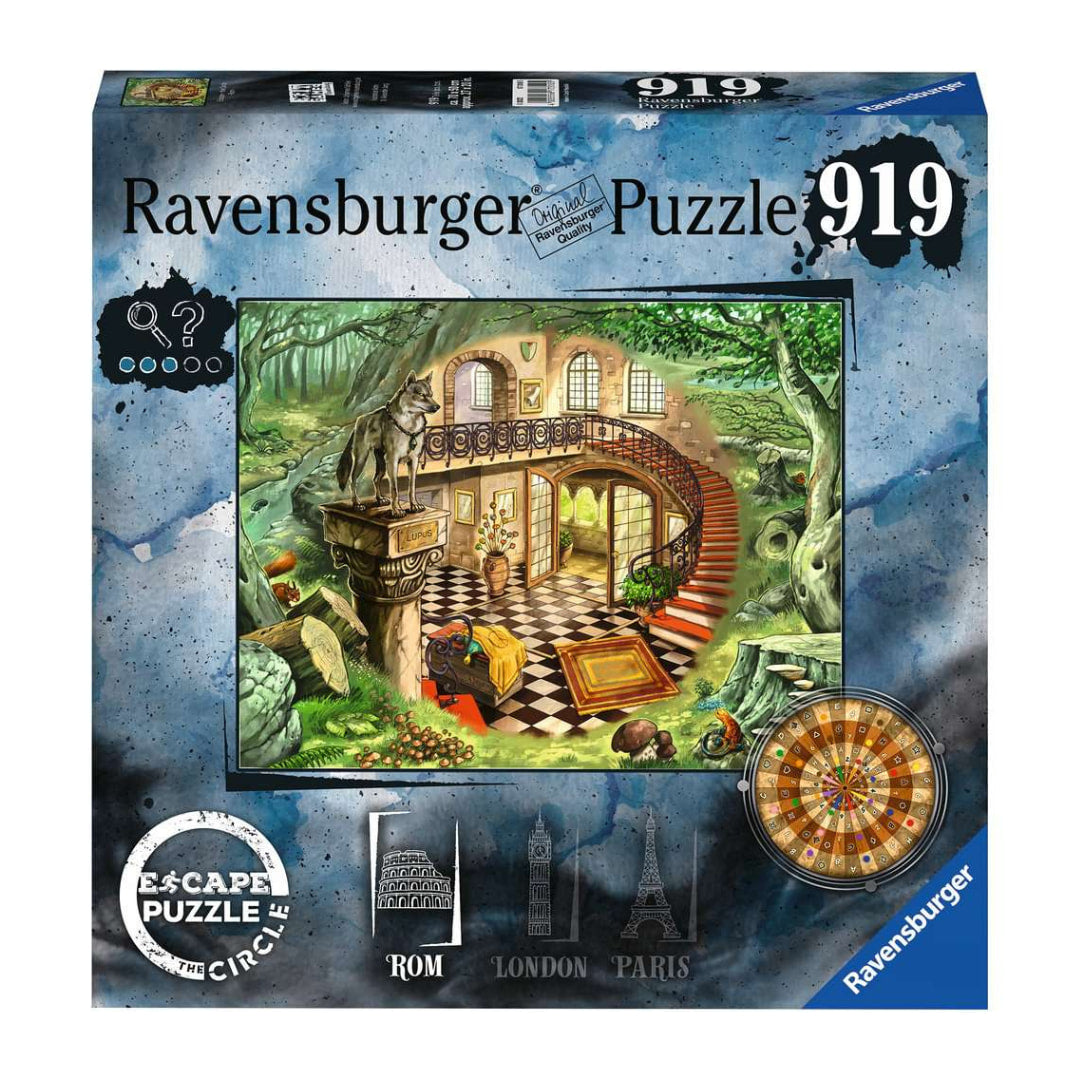 Ravensburger Puzzles - Escape The Circle - Rome 919 Piece Puzzle - The Puzzle Nerds  