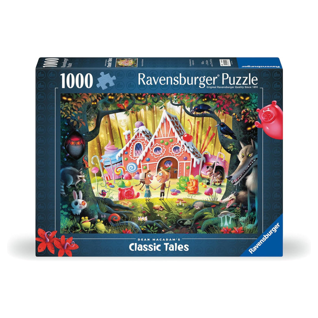 Ravensburger Puzzles - Hansel And Gretel Beware! 1000 Piece Puzzle - The Puzzle Nerds  