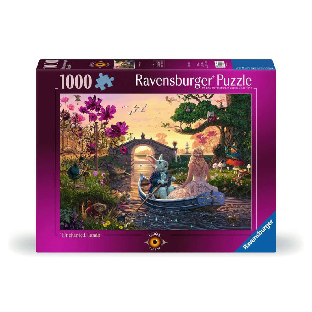Ravensburger Puzzles - Look And Find - Enchanted Lands 1000 Piece Puzzle - The Puzzle Nerds  