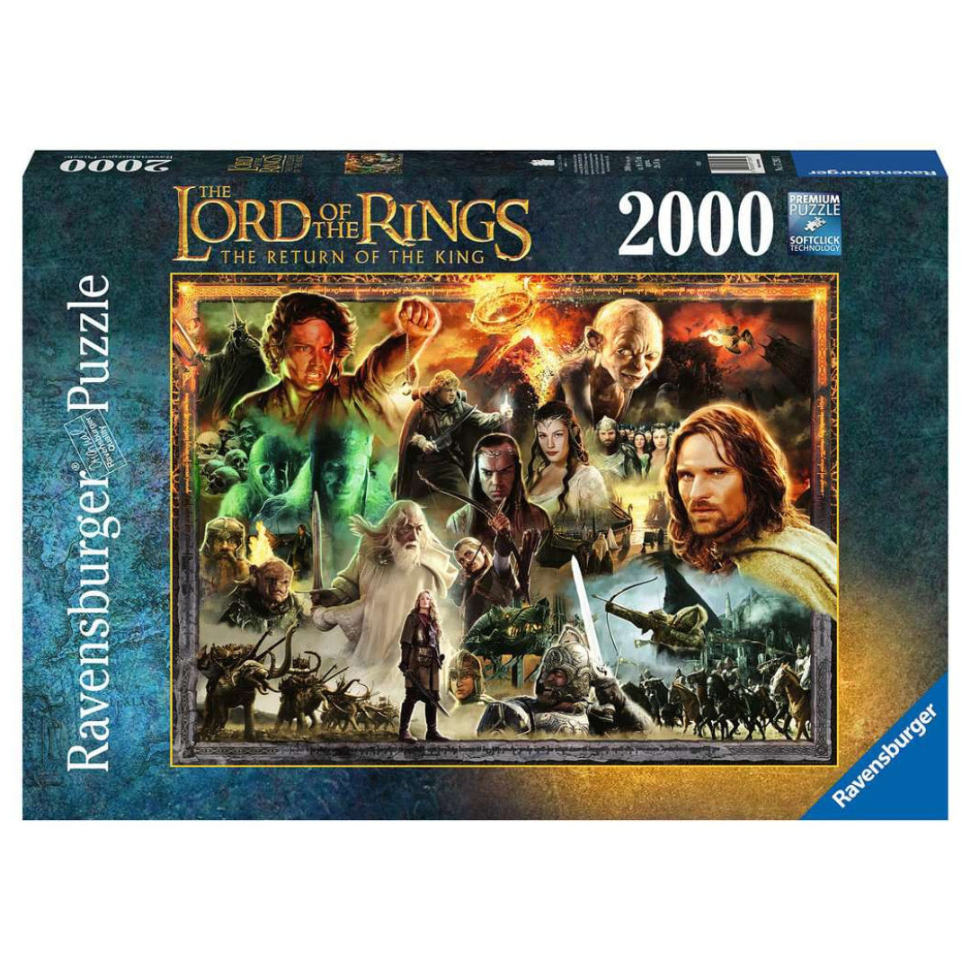 Ravensburger Puzzles - Lord Of The Rings The Return Of The King 2000 Piece Puzzle - The Puzzle Nerds  