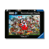 Ravensburger Oh Kanada! 1000 Teile Puzzle – Premium Qualität – Made In Germany – 12001006 Ravensburger Oh Kanada! 1000 Teile Puzzle – Premium Qualität – Made In Germany – 12001006