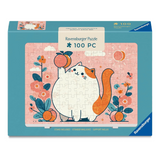 Peach Flavored 100 Piece Mini Puzzle