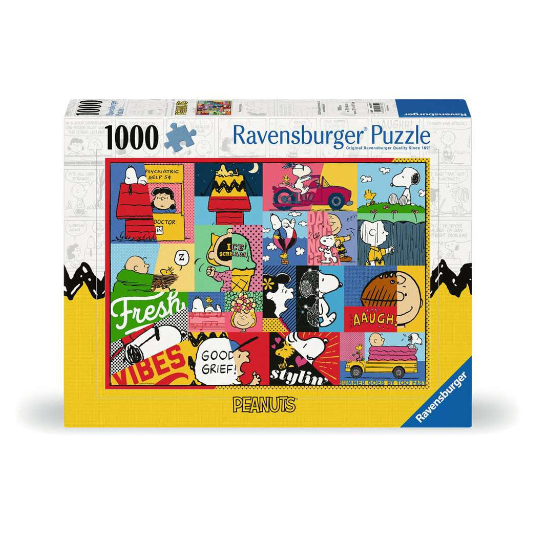 Ravensburger Puzzles - Peanuts Moments 1000 Pc Puzzle - The Puzzle Nerds  