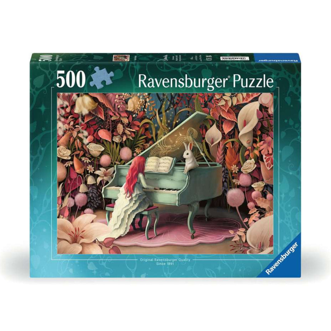 Ravensburger Puzzles - Rabbit Recital 500 Piece Puzzle - The Puzzle Nerds  
