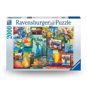 Ravensburger Puzzles - Still Life Beauty 2000 Piece Puzzle - The Puzzle Nerds  