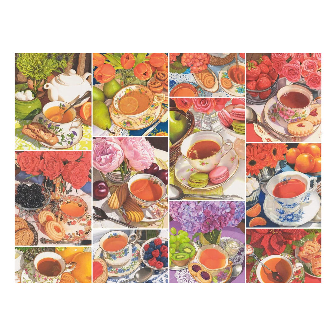 Ravensburger Puzzles - Teatime Large Format Jigsaw Puzzle - 750 Pieces  - The Puzzle Nerds 