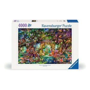 Ravensburger Puzzles - The Hidden World of Fairies 4000 Piece Jigsaw Puzzle - The Puzzle Nerds 