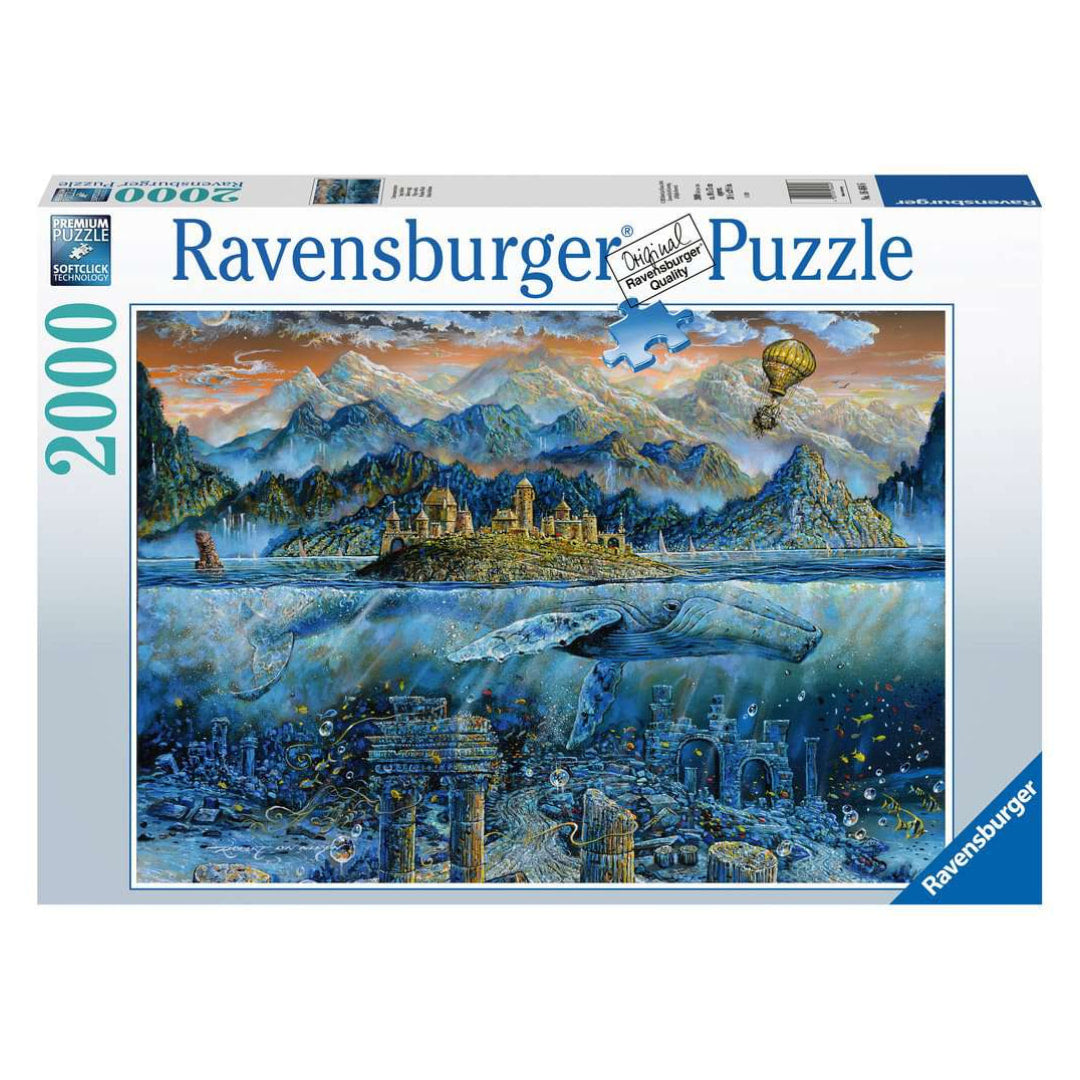 Ravensburger Puzzles - Wisdom Whale 2000 Piece Puzzle - The Puzzle Nerds  