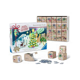 Ravensburger advent calendar and puzzle set on a white background