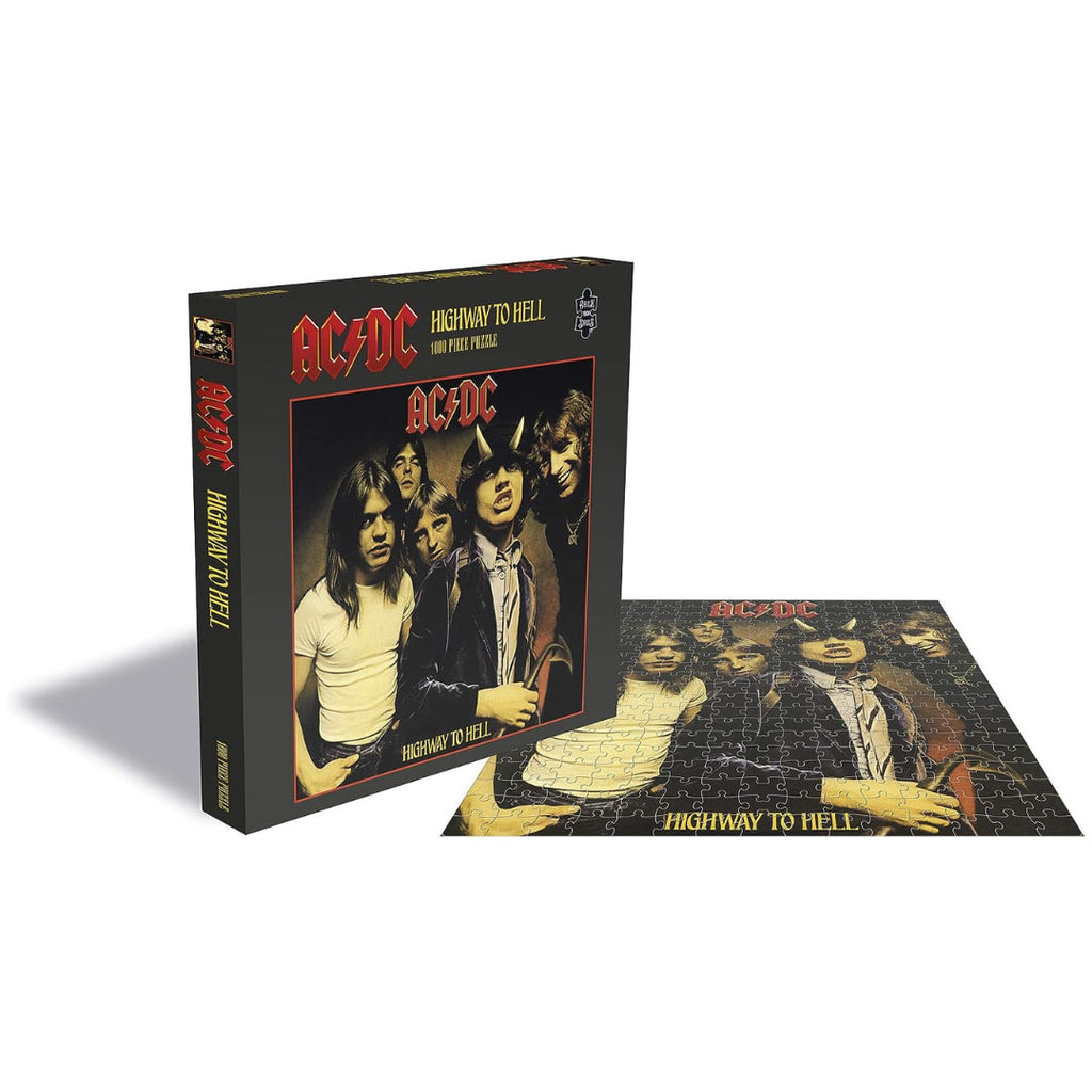 Rock Saws - ACDC Highway To Hell 1000 Piece Puzzle - The Puzzle Nerds 