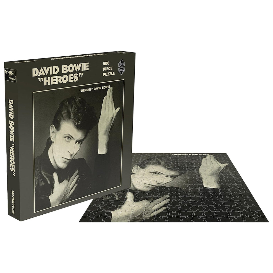 Rock Saws  - David Bowie Heroes 500 Piece Puzzle - The Puzzle Nerds  