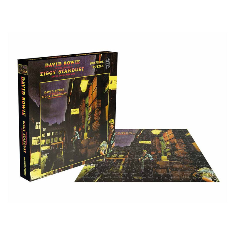 David Bowie Ziggy Stardust Jigsaw Puzzle - The Rise And Fall Double Sided Music Puzzle
