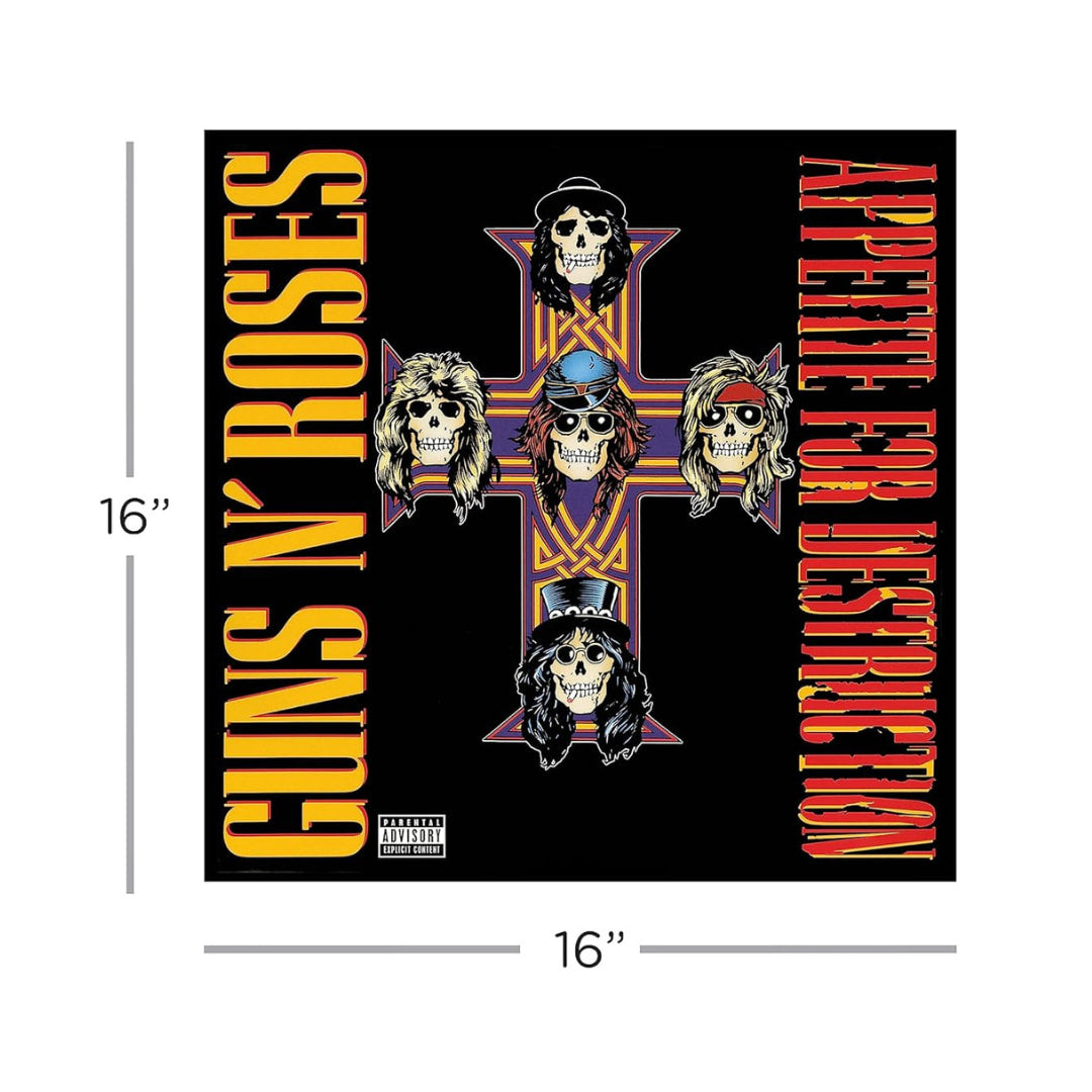 Rock Saws - Guns N' Roses Appetite For Destruction 500 Piece Puzzle - The Puzzle Nerds 