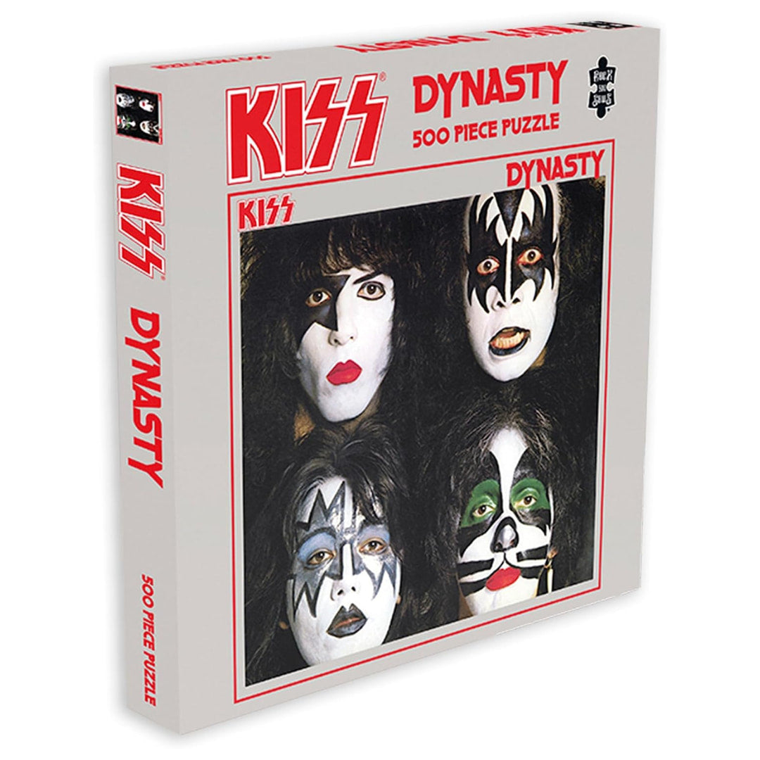 Rock Saws  - Kiss Dynasty 500 Piece Puzzle - The Puzzle Nerds  