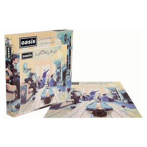 Rock Saws - Oasis Definitely Maybe 1000 Piece Jigsaw Puzzle- The Puzzle Nerds 