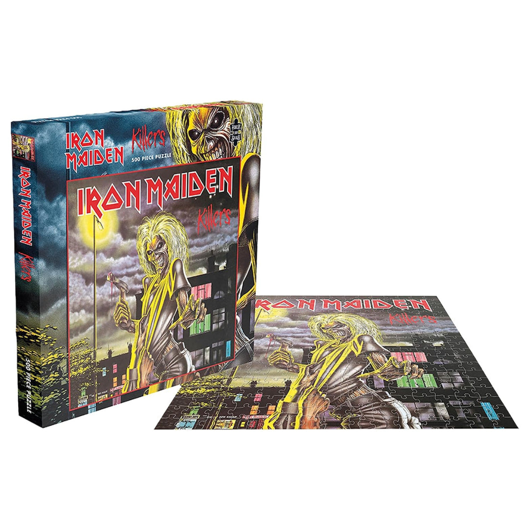 RockSaws  Puzzles - Iron Maiden Killers 500 Piece Puzzle - The Puzzle Nerds  