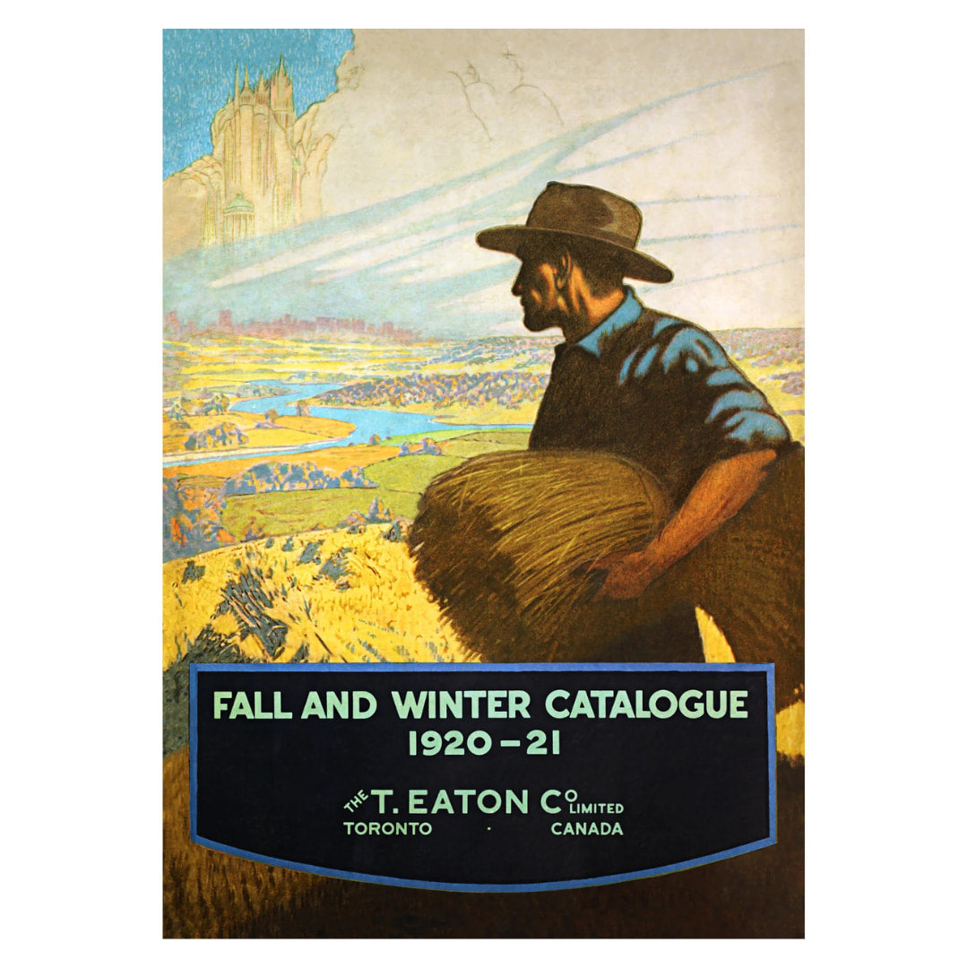  image of the Fall & Winter Eaton's catalogue from 1920-1921