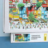 The Paperhood Puzzles  - Toronto Kensington 1000 Piece Jigsaw Puzzle - The Puzzle Nerds 