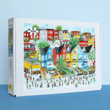 The Paperhood Puzzles  - Toronto Kensington 1000 Piece Jigsaw Puzzle - The Puzzle Nerds 