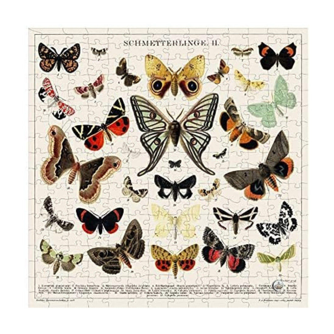 Trove Puzzles - Butterflies and Moths 250 Piece Puzzle - The Puzzle Nerds 