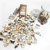 Trove Puzzles - Butterflies and Moths 250 Piece Puzzle - The Puzzle Nerds 