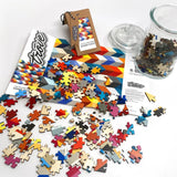 Trove Puzzles - Herringbone Repeat 250 Piece Puzzle - The Puzzle Nerds 
