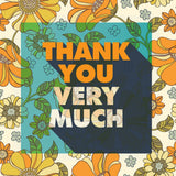 Trove Puzzles-Go To (50) Pieces Wooden Puzzle Mailable Greeting Card - Thank You