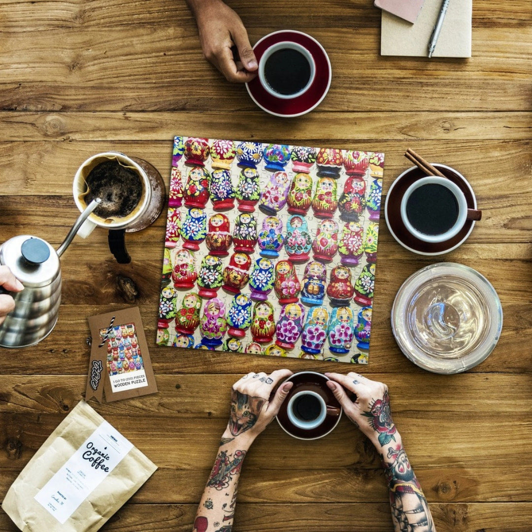 Trove Puzzles - Nesting Dolls 250 Piece Puzzle - The Puzzle Nerds 