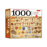 Tuttle Publishing - Mushrooms Of The World 1000 Piece Puzzle - The Puzzle Nerds  