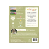 Villager Nature product packaging with text and branding on a white background