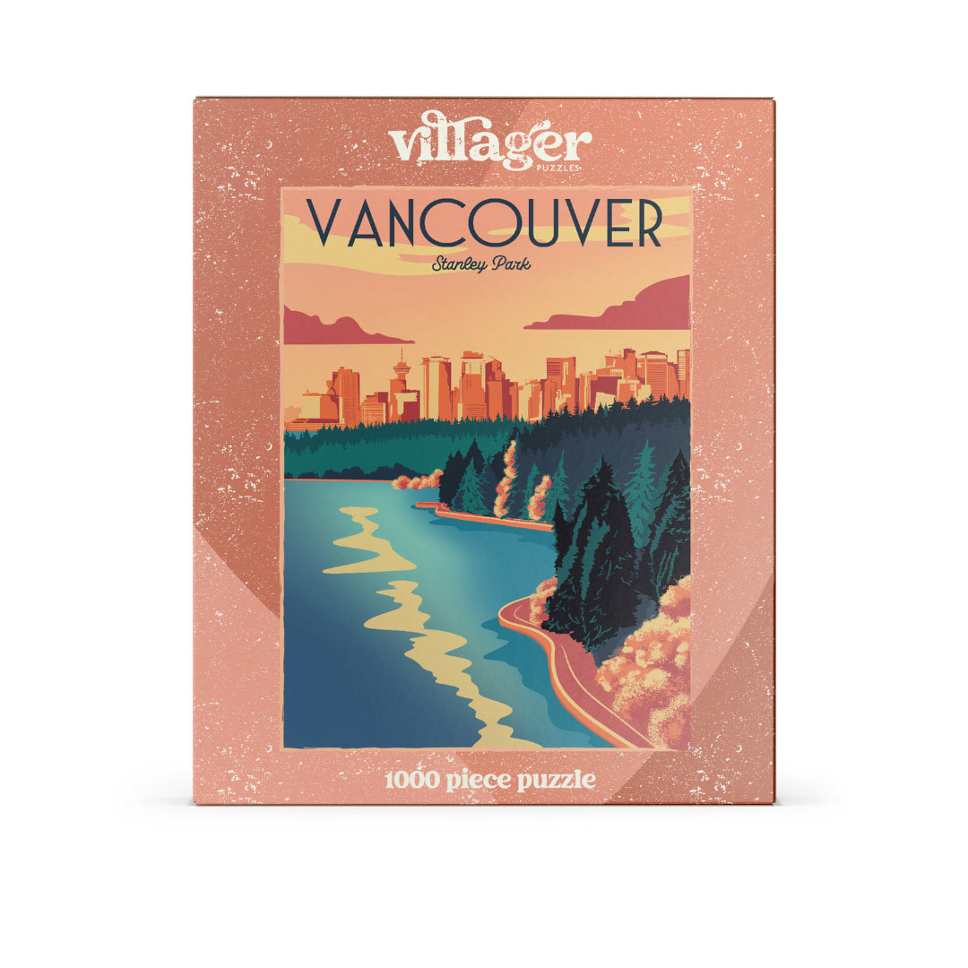 Villager  - Vancouver Sunset 1000 Piece Puzzle - The Puzzle Nerds 