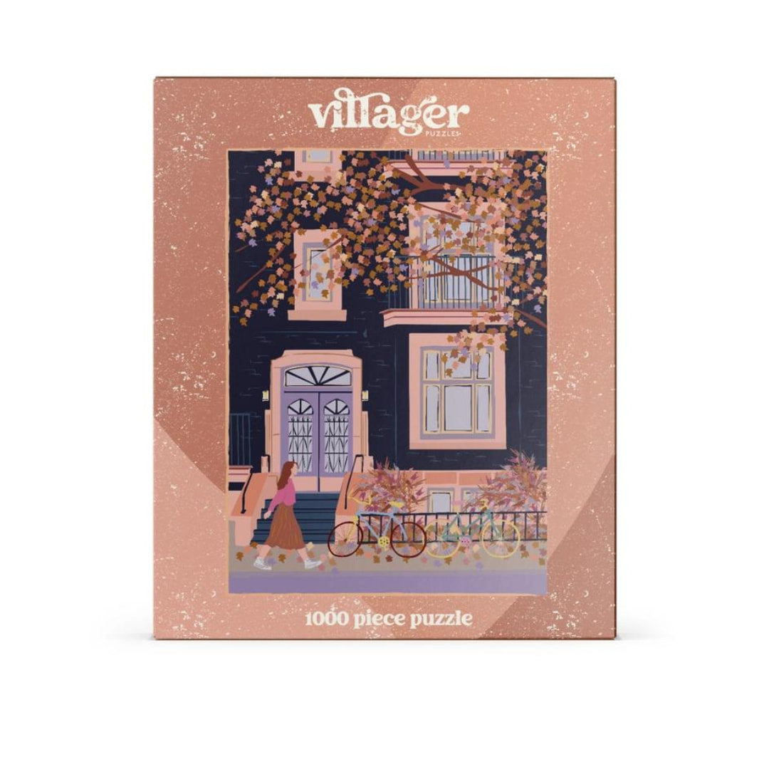 Villager Puzzles  - Autumn In Montreal 1000 Puzzle  - The Puzzle Nerds  