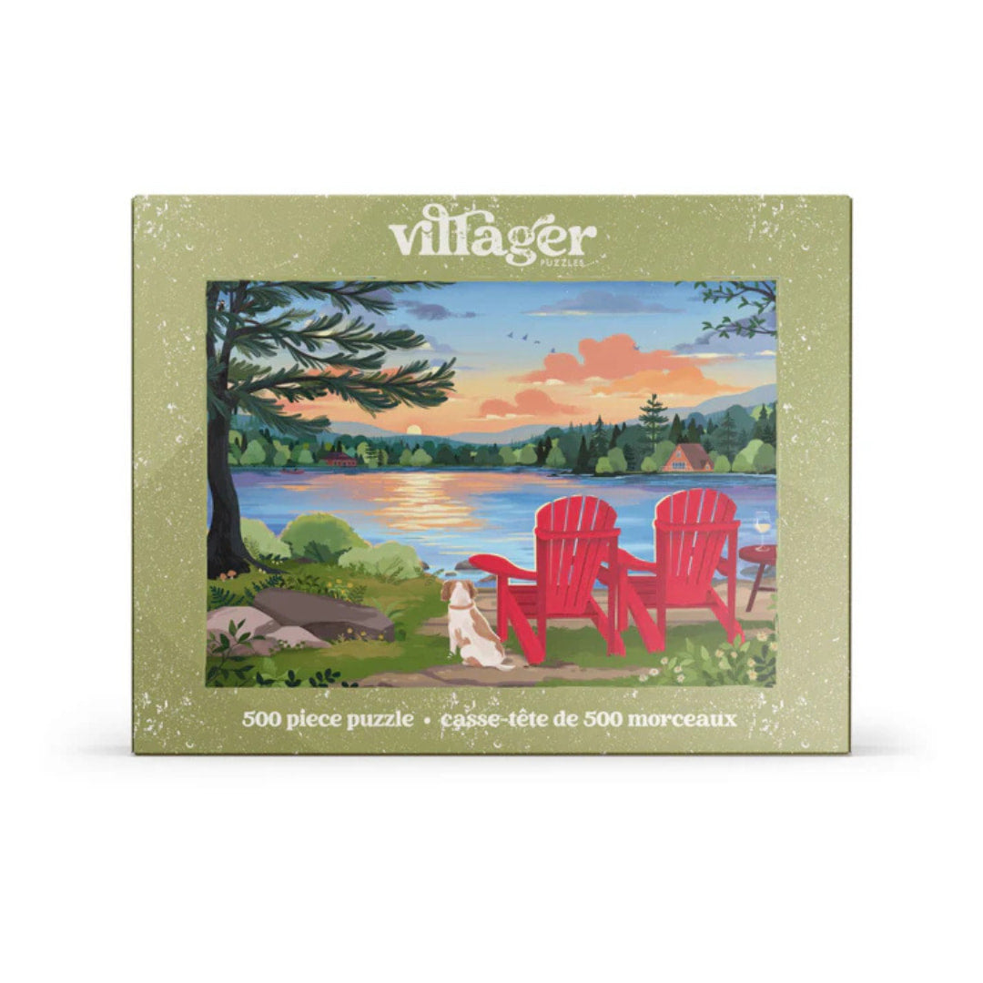 Villager Puzzles - Cottage Country 500 Piece Puzzle - The Puzzle Nerds