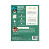 Product packaging with text and branding on a white background