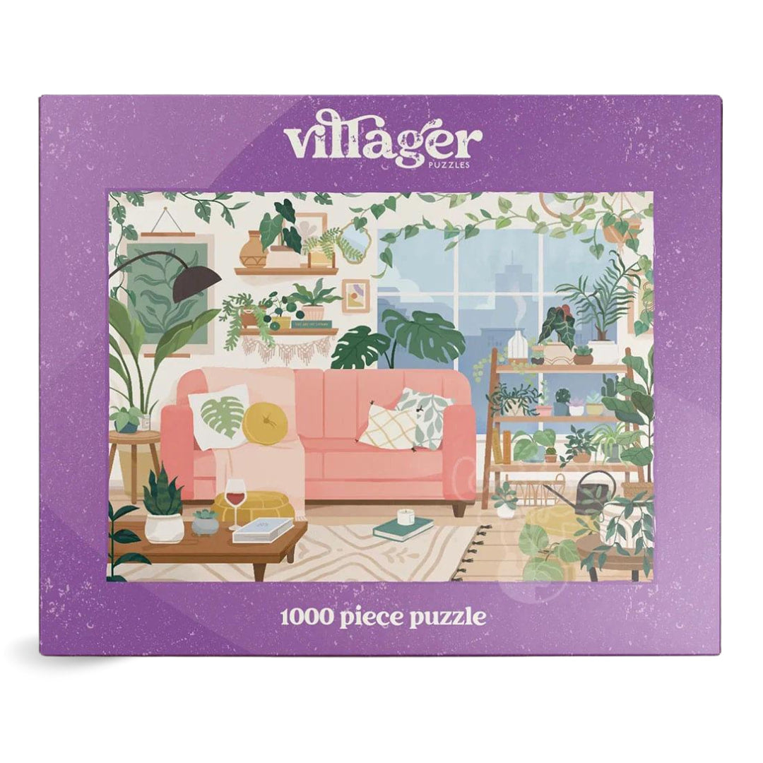 Villager Puzzles - Plant Mom 1000 Piece Puzzle - The Puzzle Nerds  