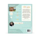 Back of a puzzle box with Villager Puzzles branding and product details.