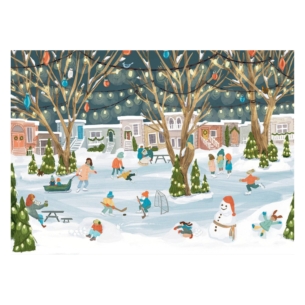 Neighbourhood Rink 250 Piece Puzzle