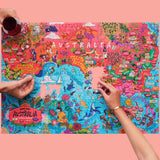 Water  and Wines - Australia 1000 Piece Jigsaw Puzzle - The Puzzle Nerds  